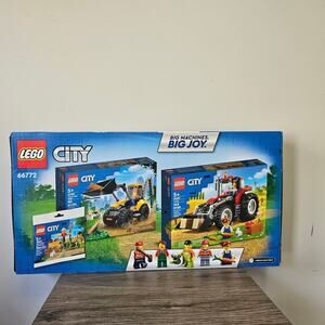 LEGO City 66772 Big Wheel Gift Set, a 2-in-1 combo pack NWT